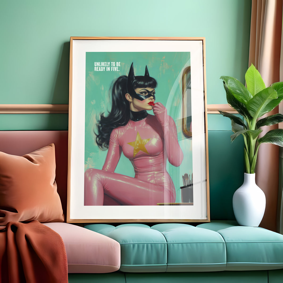 Ready In Five - Superhero Makeup Art | Gallery Print