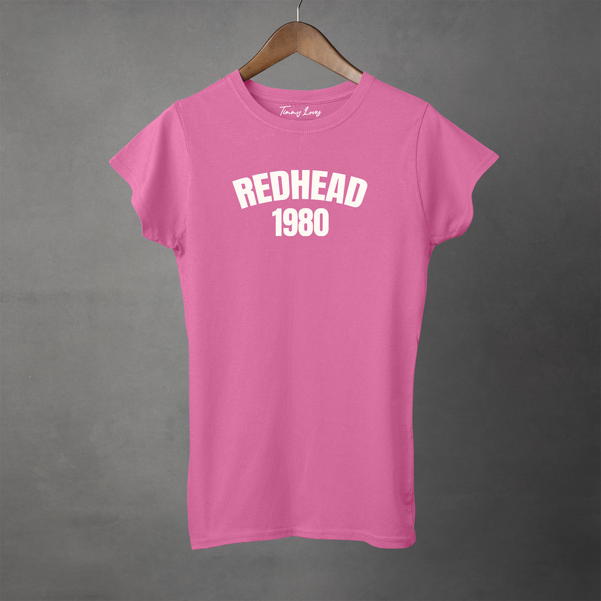 REDHEAD YOUR YEAR - Custom Women's Tee | Personalized Apparel