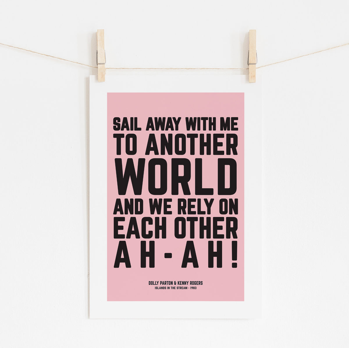 Sail Away With Me - Dolly Parton Song Lyric | Music Art