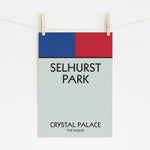 Selhurst Park Monopoly - Crystal Palace FC Gift | Wall Art