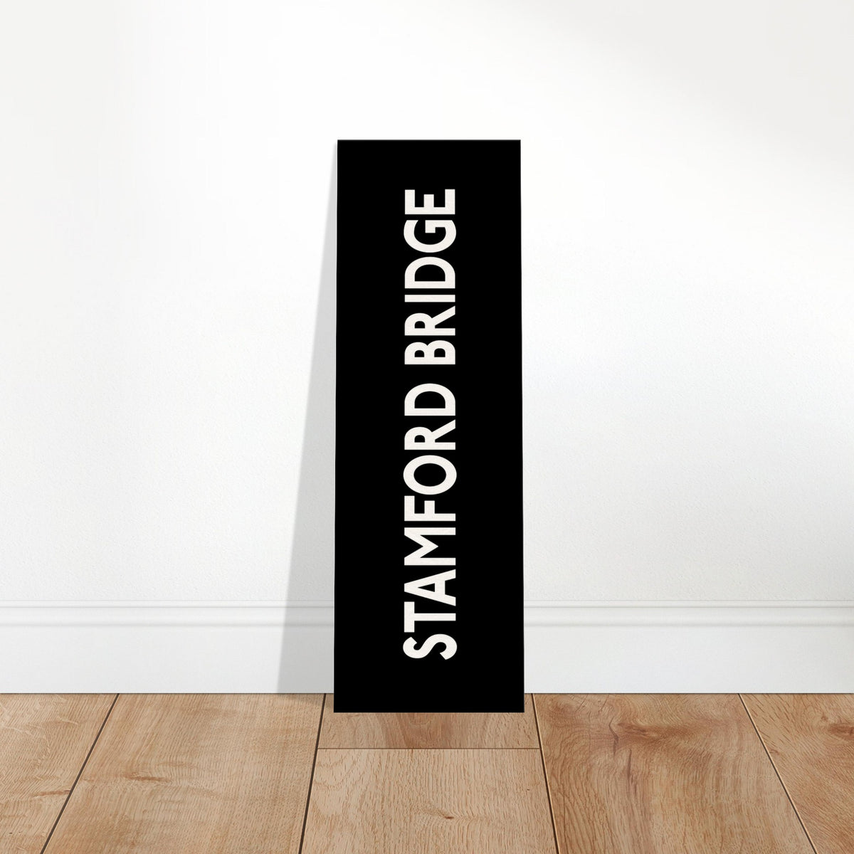 STAMFORD BRIDGE - Vintage Bus Blind Canvas | Football Art