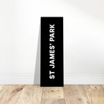 ST JAMES' PARK - Newcastle Stadium Canvas | Football Art