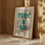TONIC & GIN - British Isles Map Design | Wall Art