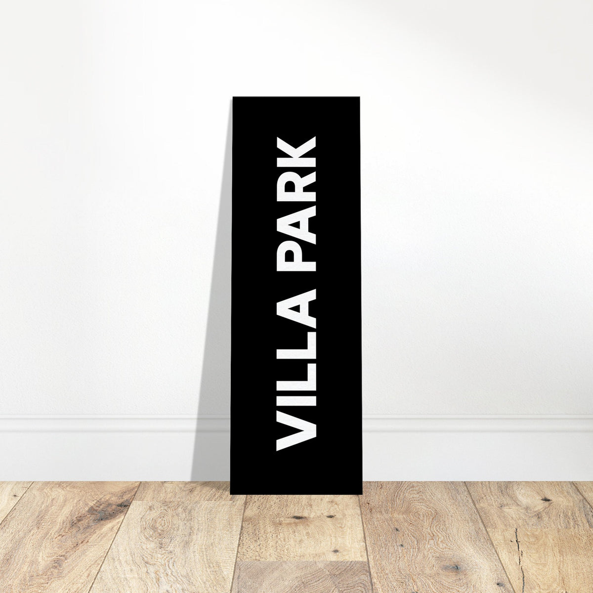 VILLA PARK - Vintage Bus Blind Canvas Print | Sports Art