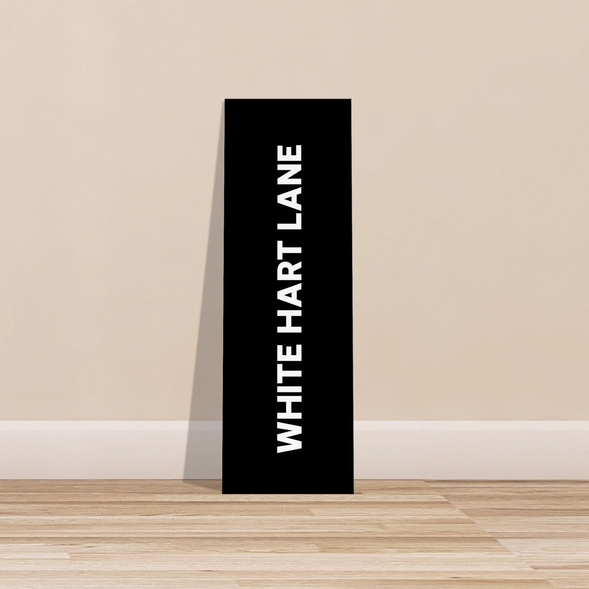 WHITE HART LANE - Bus Blind Style Canvas | Soccer Art