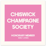Town Champagne Society - Custom Personalized Print | Timmy Loves Art