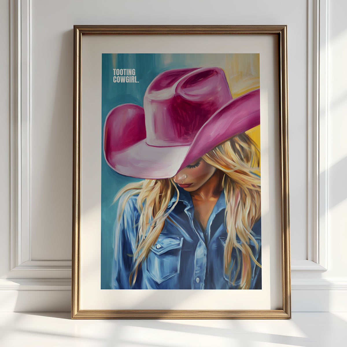 Cowgirl Hero - Confident Western Spirit Art | Wall Decor
