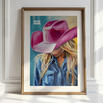 Cowgirl Hero - Confident Western Spirit Art | Wall Decor