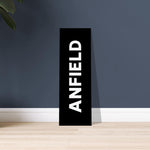 ANFIELD - Vintage Bus Blind Stadium Print | Canvas Art