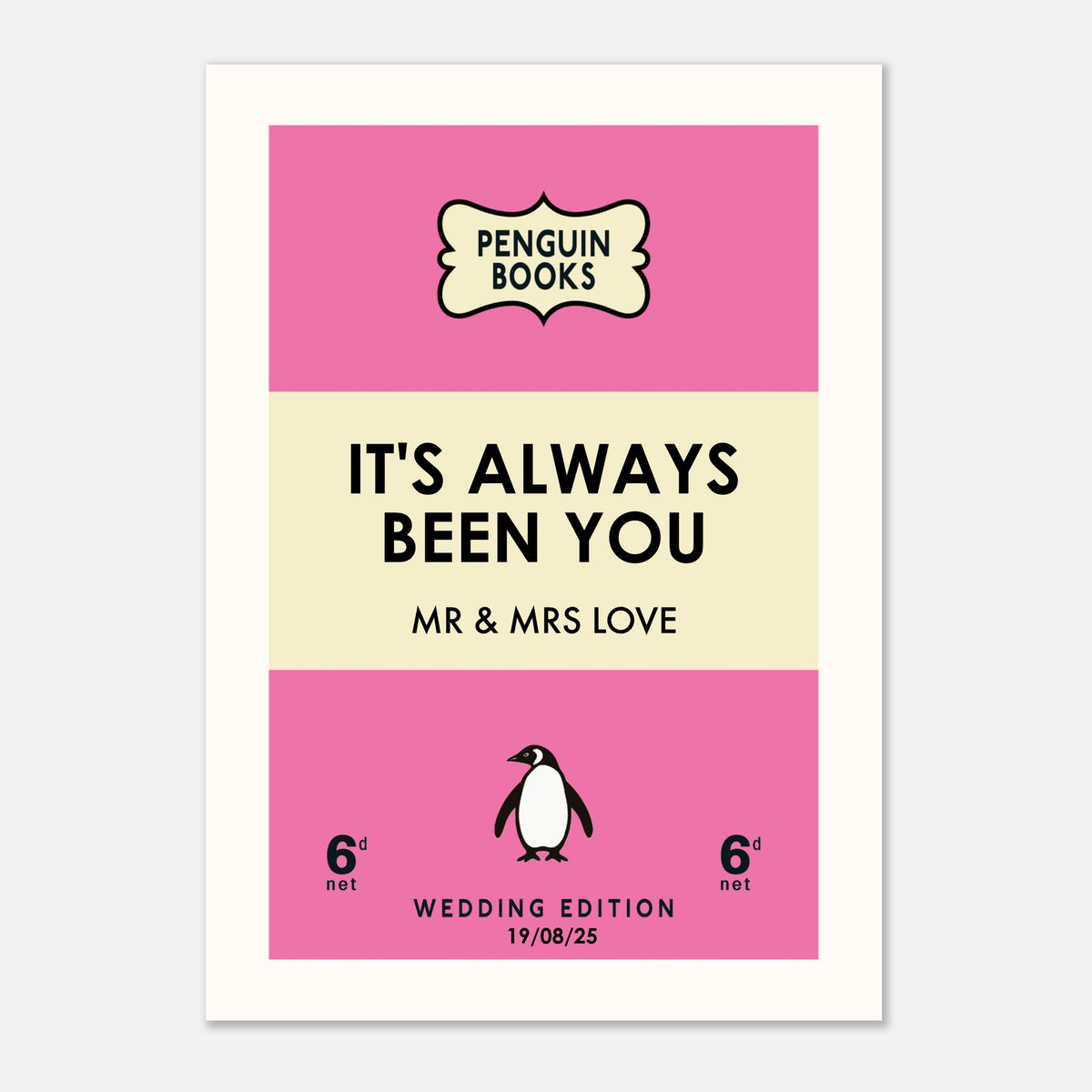 It's Always Been You - Personalised Wedding Art | Wall Art
