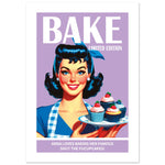 SHUT THE FUCUPCAKES - Personalised Baking Print | Kitchen Art