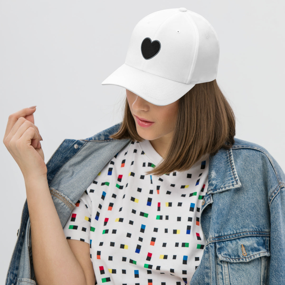 BLACK HEART - Structured Twill Cap with Stretch | Baseball Caps