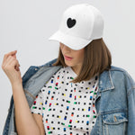 BLACK HEART - Structured Twill Cap with Stretch | Baseball Caps
