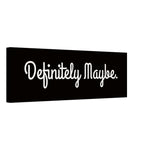 Definitely Maybe - Oasis Album Canvas Print | Music Wall Art