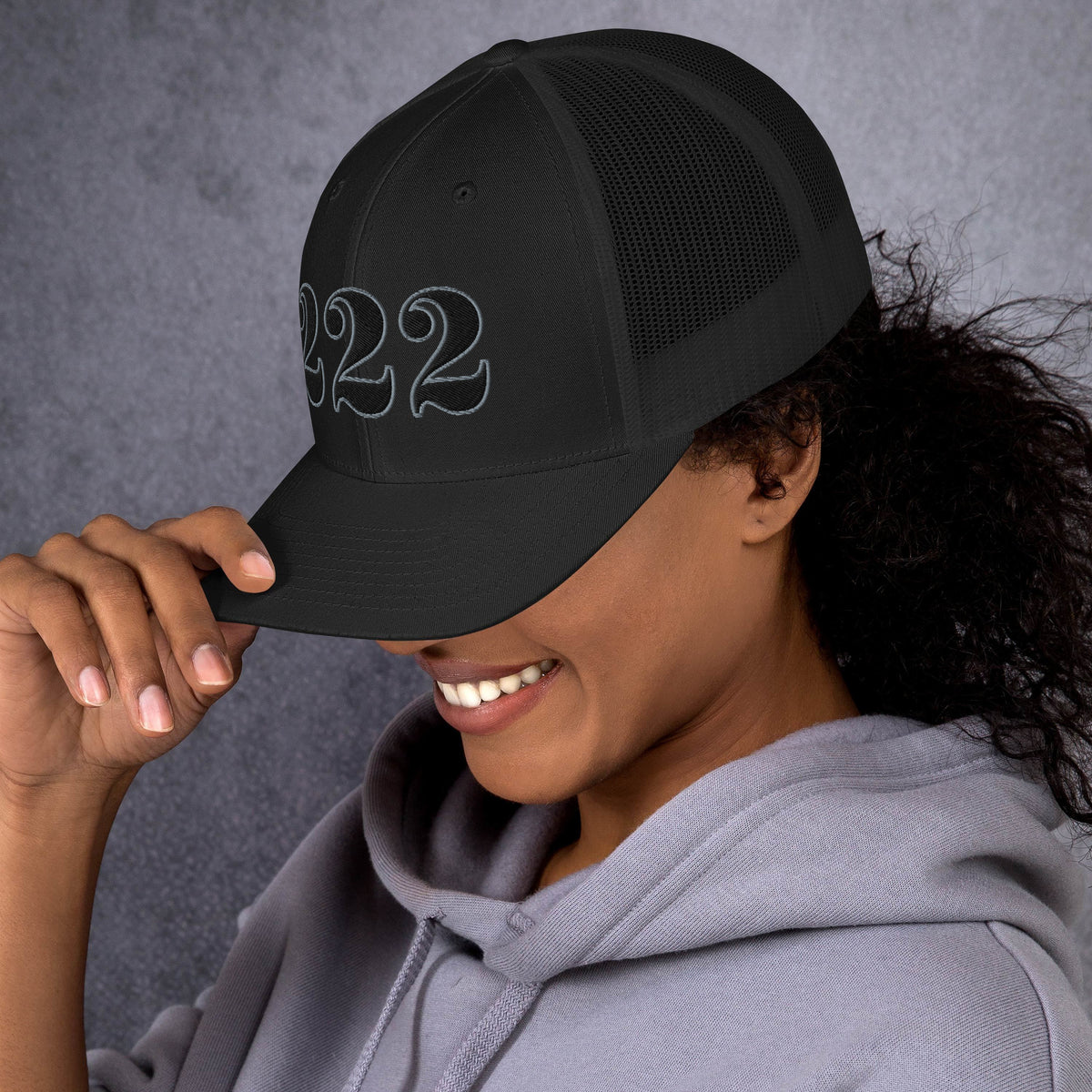 Angel Number 222 - Trucker Cap Divine Timing | Spiritual Hat