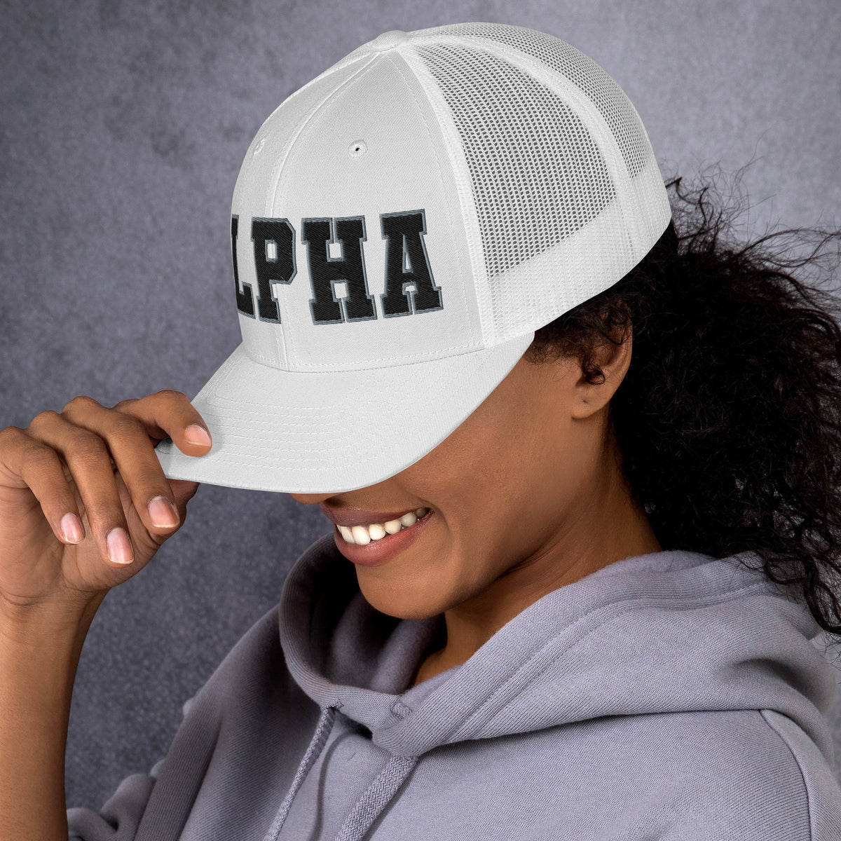 ALPHA - Classic Mesh Back Trucker Cap | Headwear