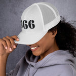 ANGEL NUMBER 666 - Trucker Cap Mesh Back | Spiritual Hats