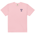 Letter T Embroidered T-Shirt - Personalized Cotton Tee | Gift