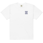 Letter H Embroidered T-shirt - Varsity Cotton Tee | Personalized