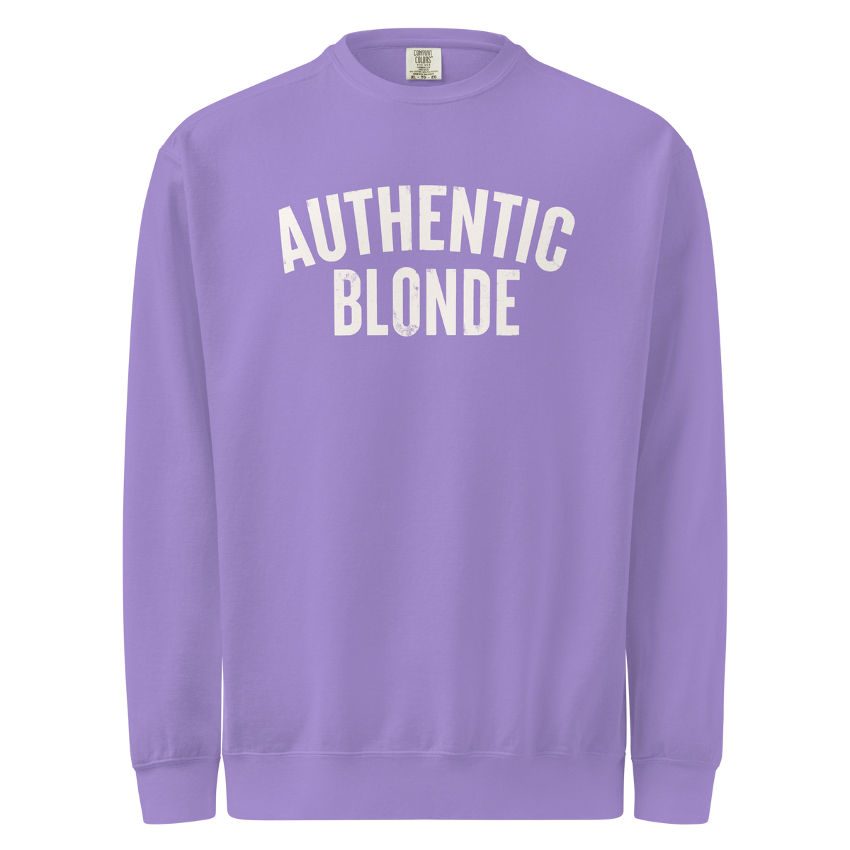AUTHENTIC BLONDE - Unisex Relaxed Fit Sweatshirt | Apparel