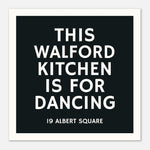 Kitchen Dancing - Personalized Family Name Print | Home Decor