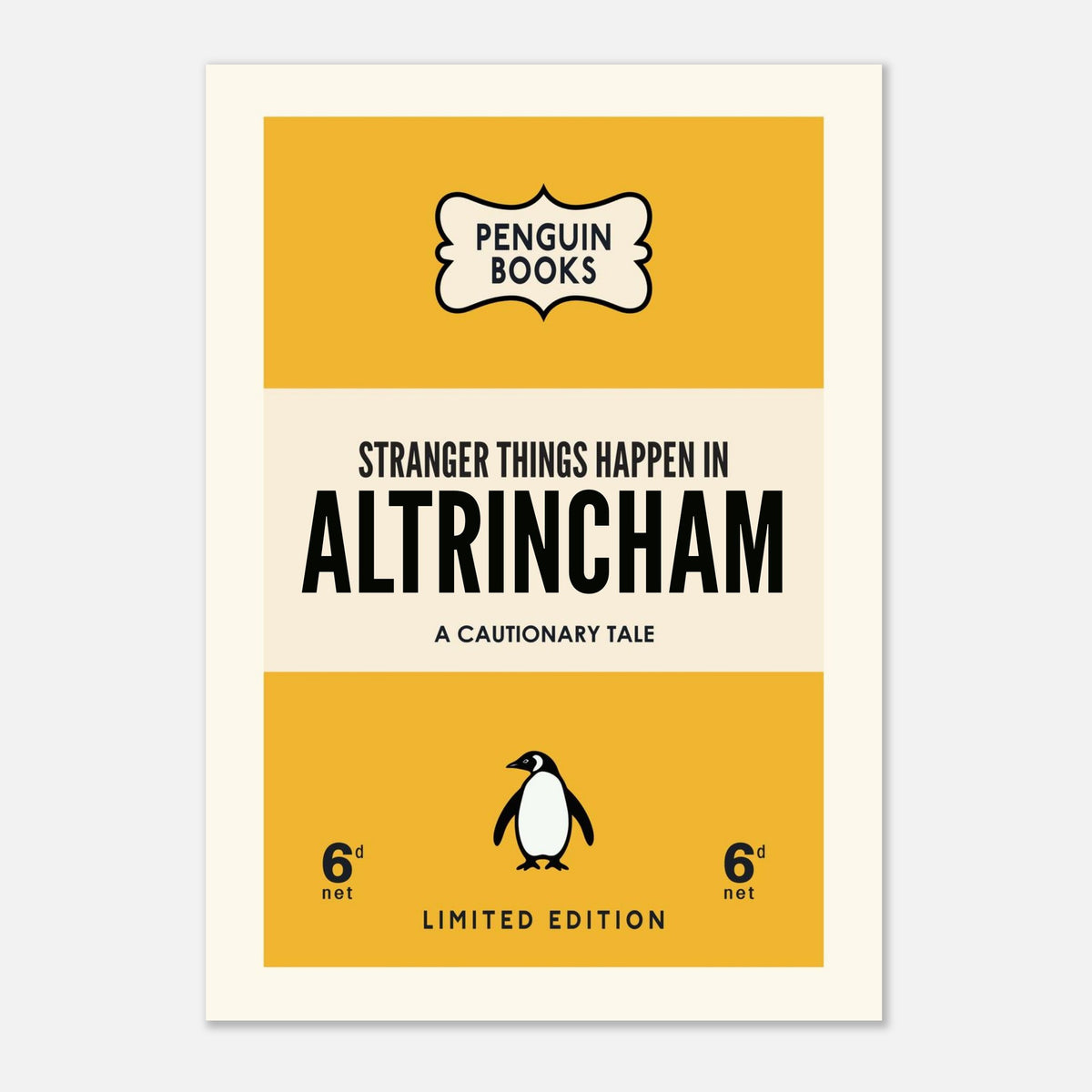 Stranger Things Happen In 'Your Town'- Penguin Book Town Edition | Timmy Loves Art