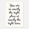 The Right Place - Self-Love | Motivational Wall Art