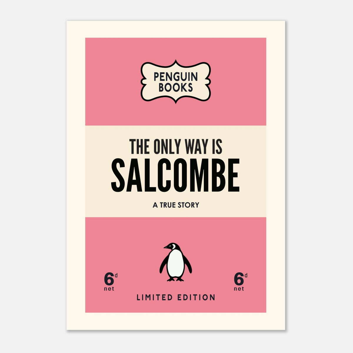 The Only Way Is 'Your Town'- Penguin Book Town Edition | Timmy Loves Art