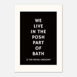 Posh Part Print - Custom Address Home Decor | Wall Art