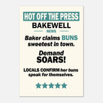 Sweet Buns - Hot Off The Press — detail view | Timmy Loves Art