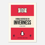 I Would Rather Be In 'Your Town'- Penguin Book Town Edition | Timmy Loves Art