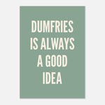 Your Town Is Always A Good Idea- Typography Print — alternate view | Timmy Loves Art