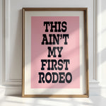 THIS AIN'T MY FIRST RODEO