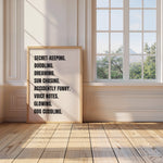 A Little Snapshot of Me! - Personality Print | Fun Wall Art
