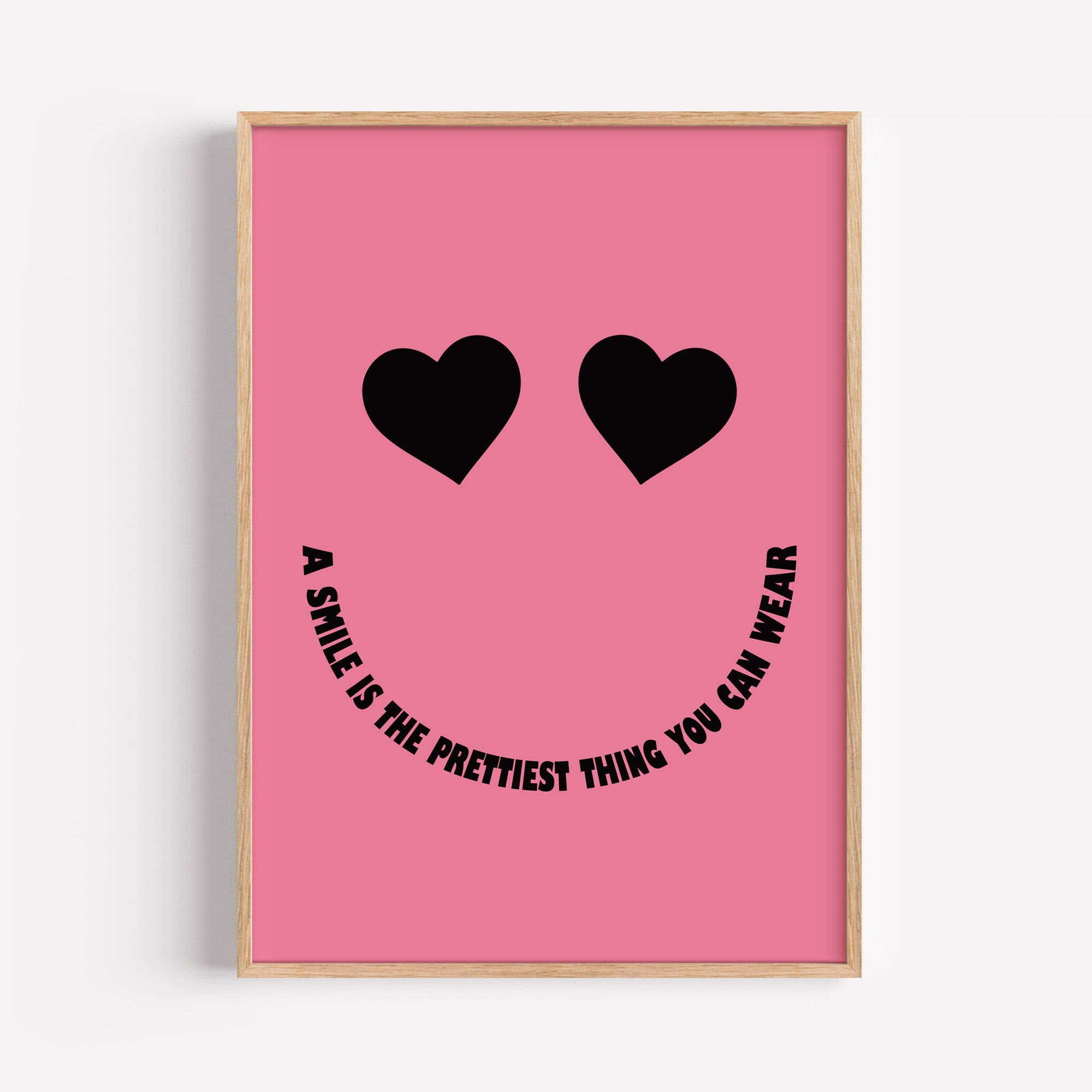 One Thing Heart A Smile Is The Prettiest Thing - Heart | Timmy Loves Art– timmy loves art