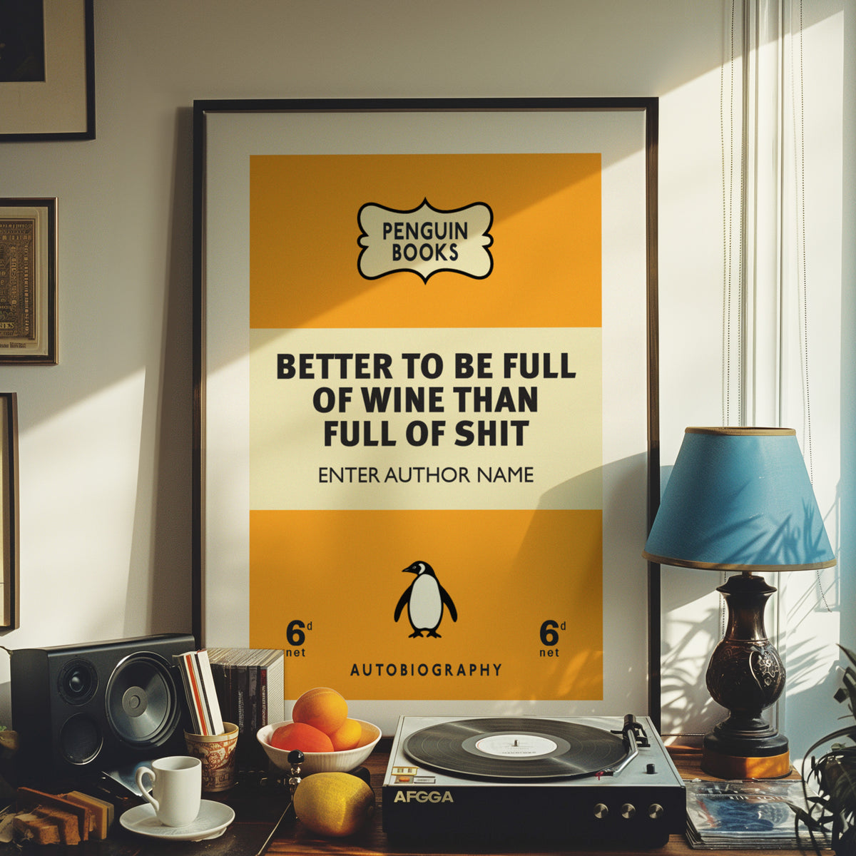 BETTER TO BE FULL OF WINE