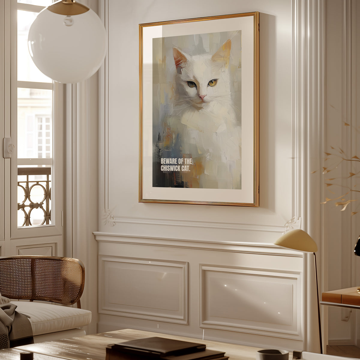 BEWARE OF THE CAT