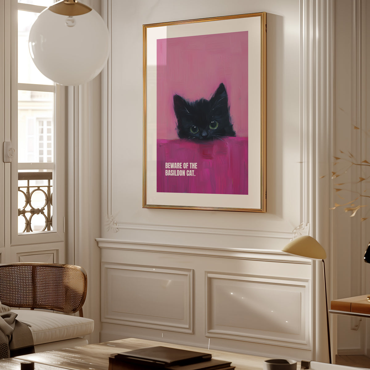 BEWARE OF THE CAT