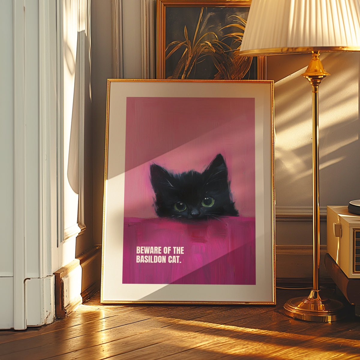 BEWARE OF THE CAT