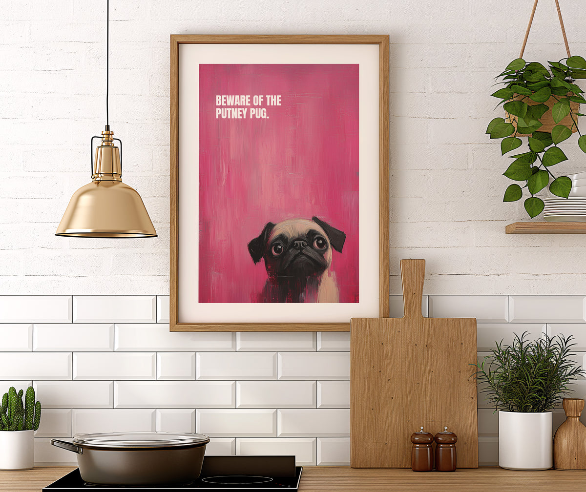 BEWARE OF THE PUG