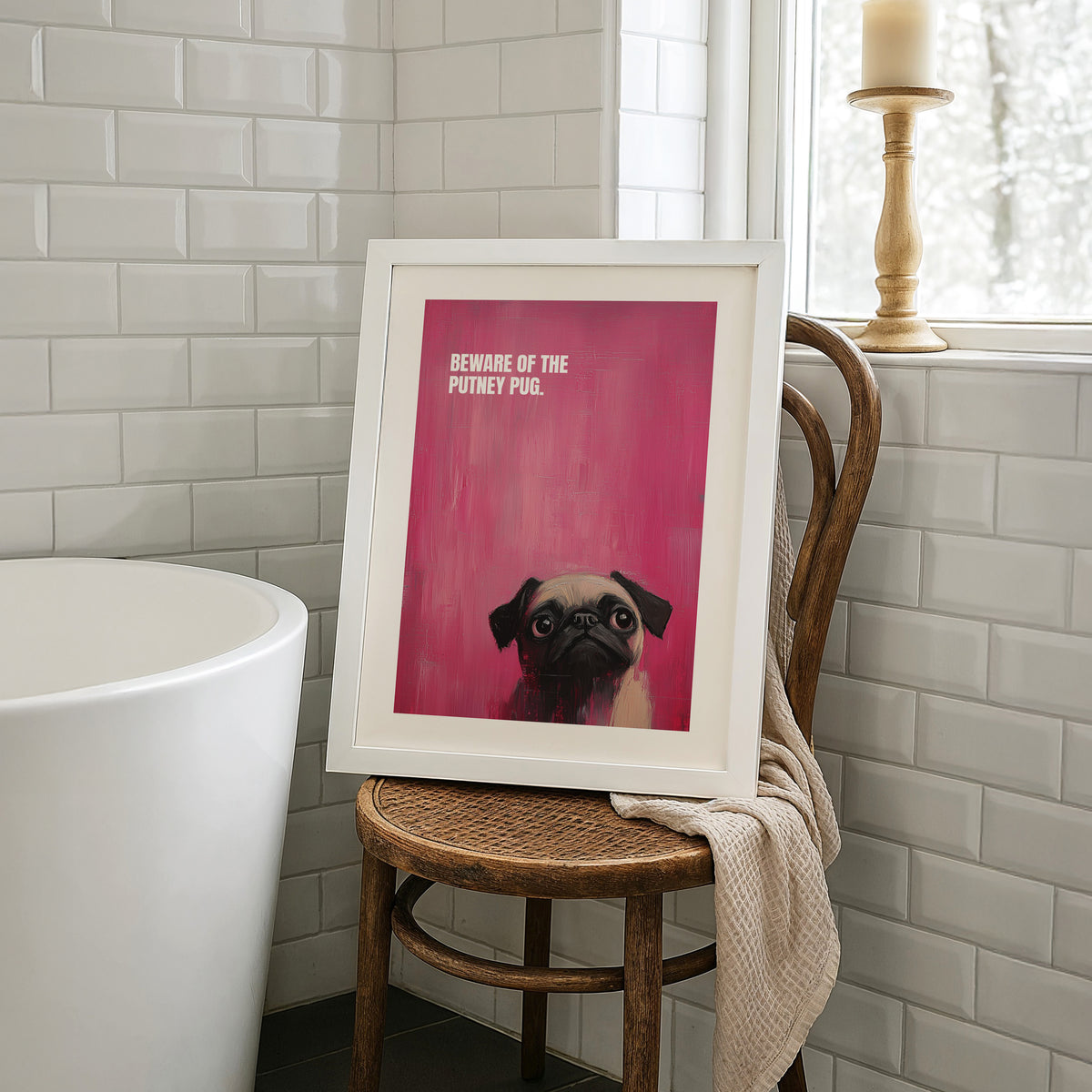 BEWARE OF THE PUG
