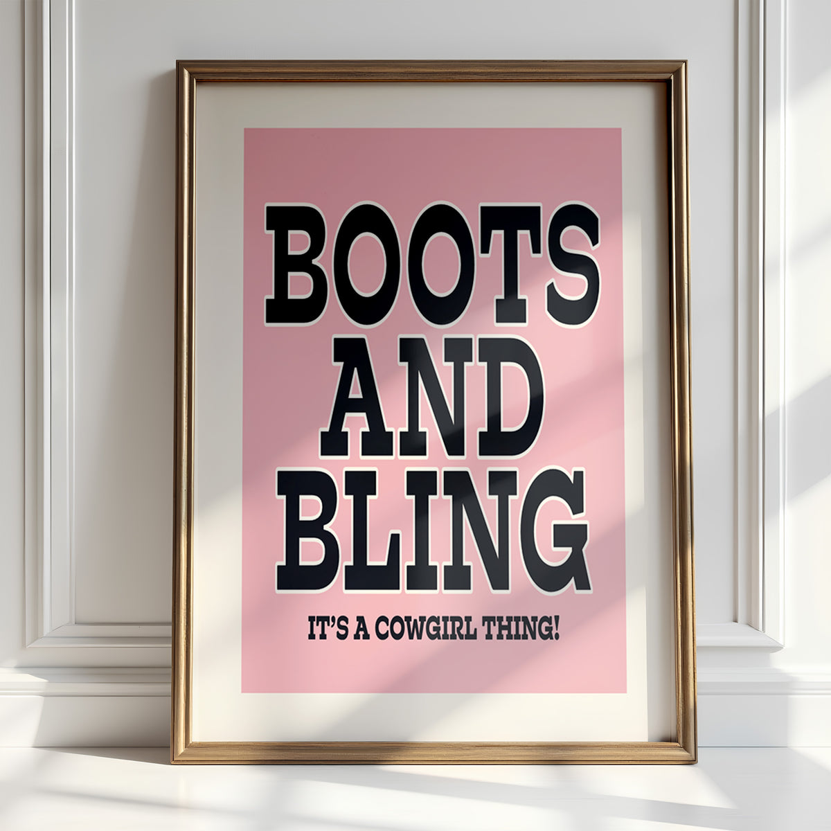 BOOTS AND BLING!