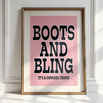 BOOTS AND BLING!