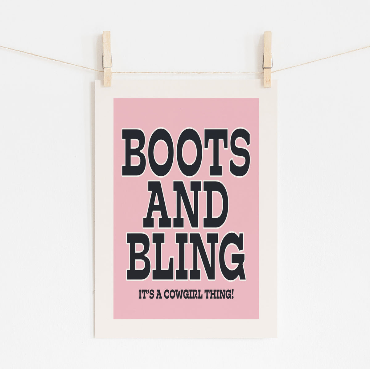 BOOTS AND BLING!
