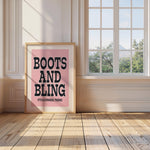 BOOTS AND BLING!