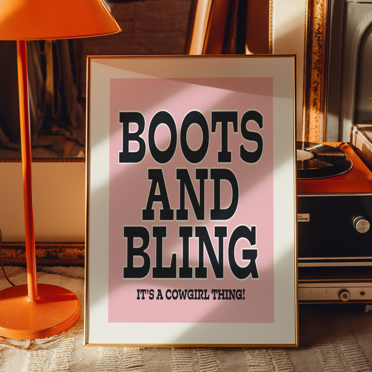 BOOTS AND BLING!