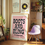 BOOTS AND BLING!