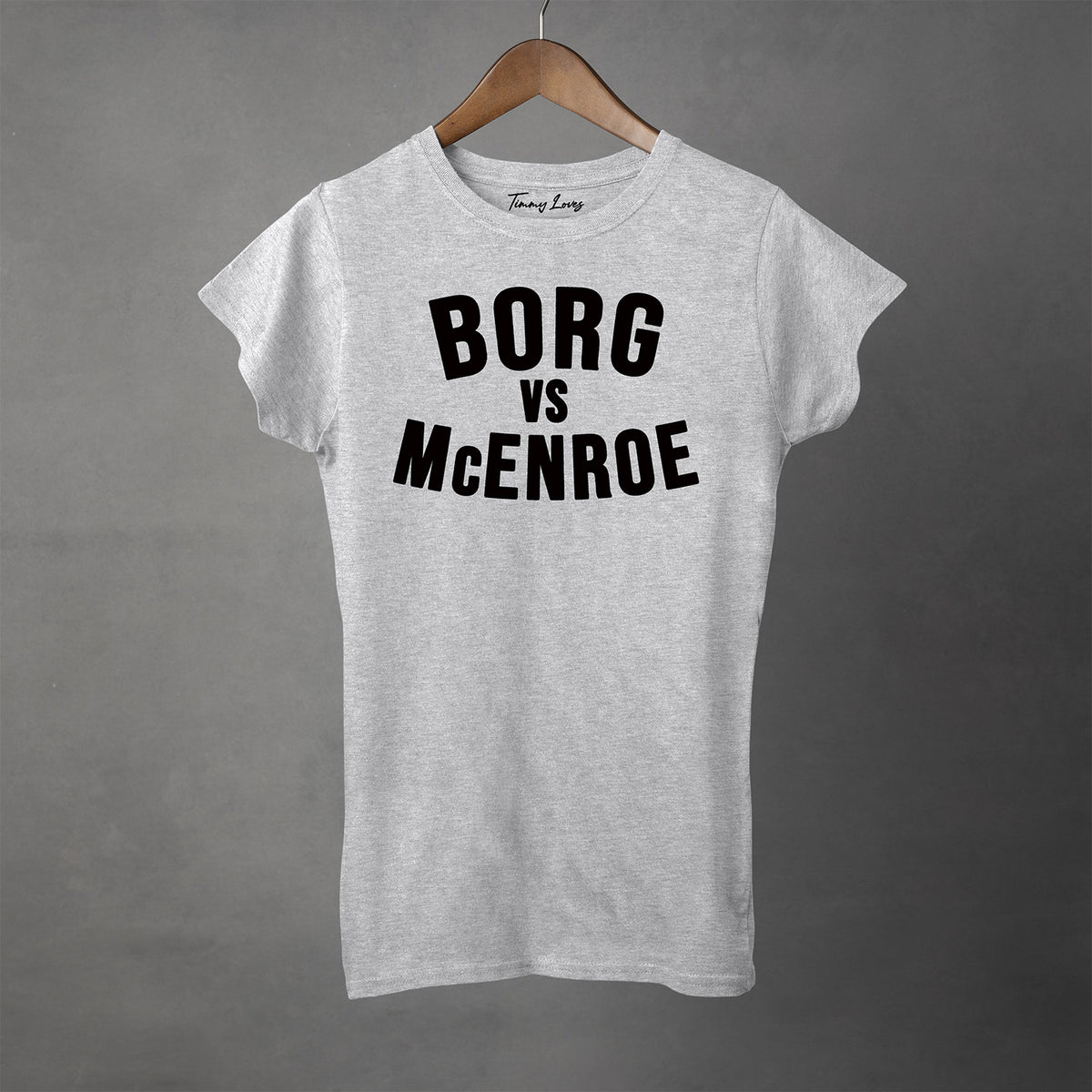 BORG VS McENROE - Women's T-Shirt