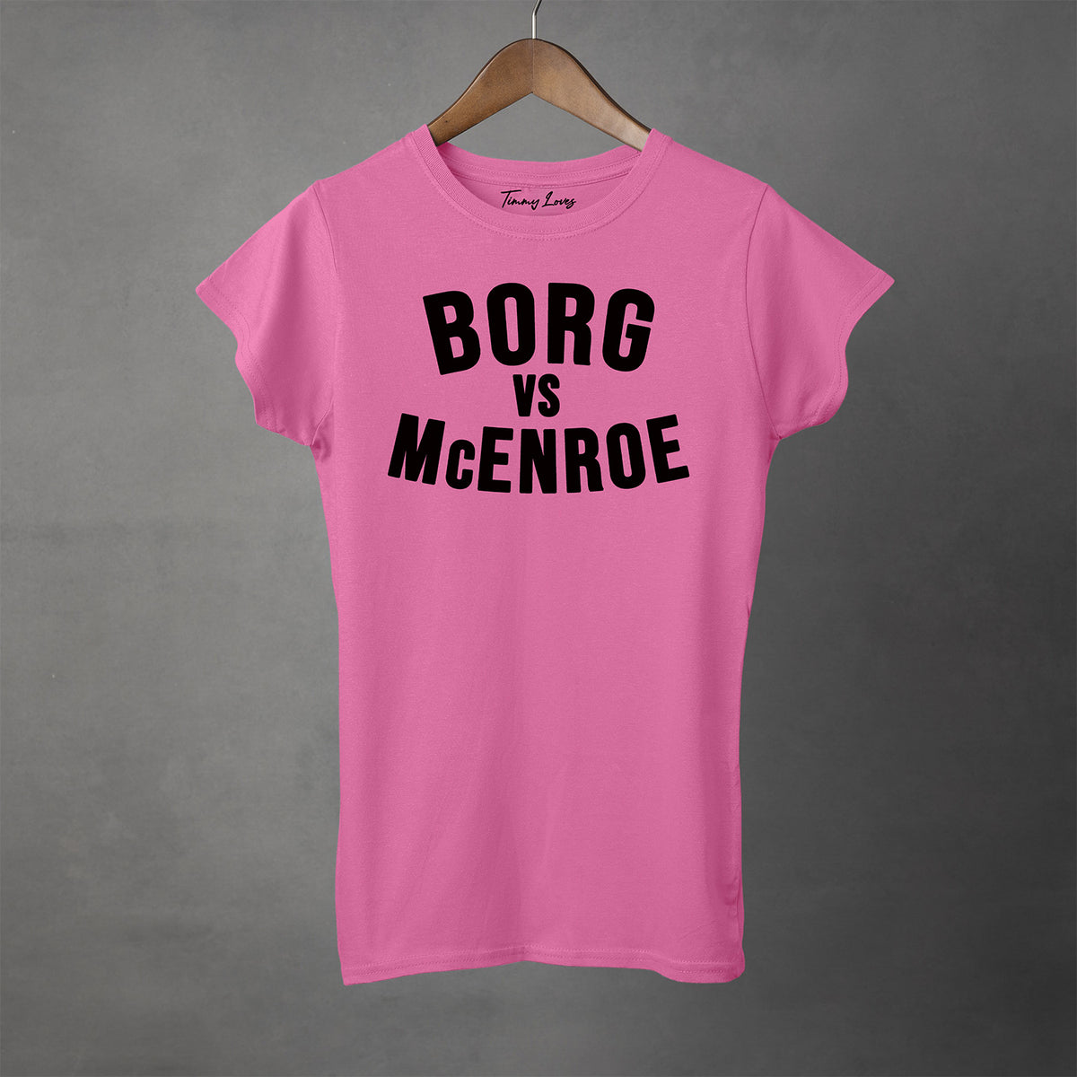 BORG VS McENROE - Women's T-Shirt