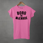 BORG VS McENROE - Women's T-Shirt